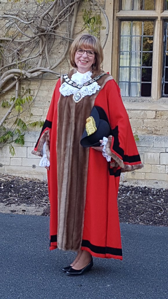 Town Mayor 2021 - 2022, Cllr Mrs Melanie Coleman