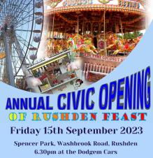 Mayor's Annual Civic Opening of Rushden Feast