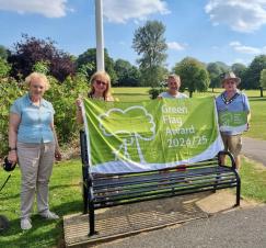 Hall Park receives Green Flag award for the eleventh consecutive year.