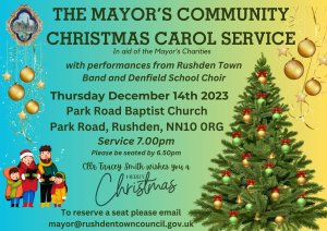 Mayor's Community Christmas
Carol Service