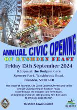 Civic Opening of Rushden Feast